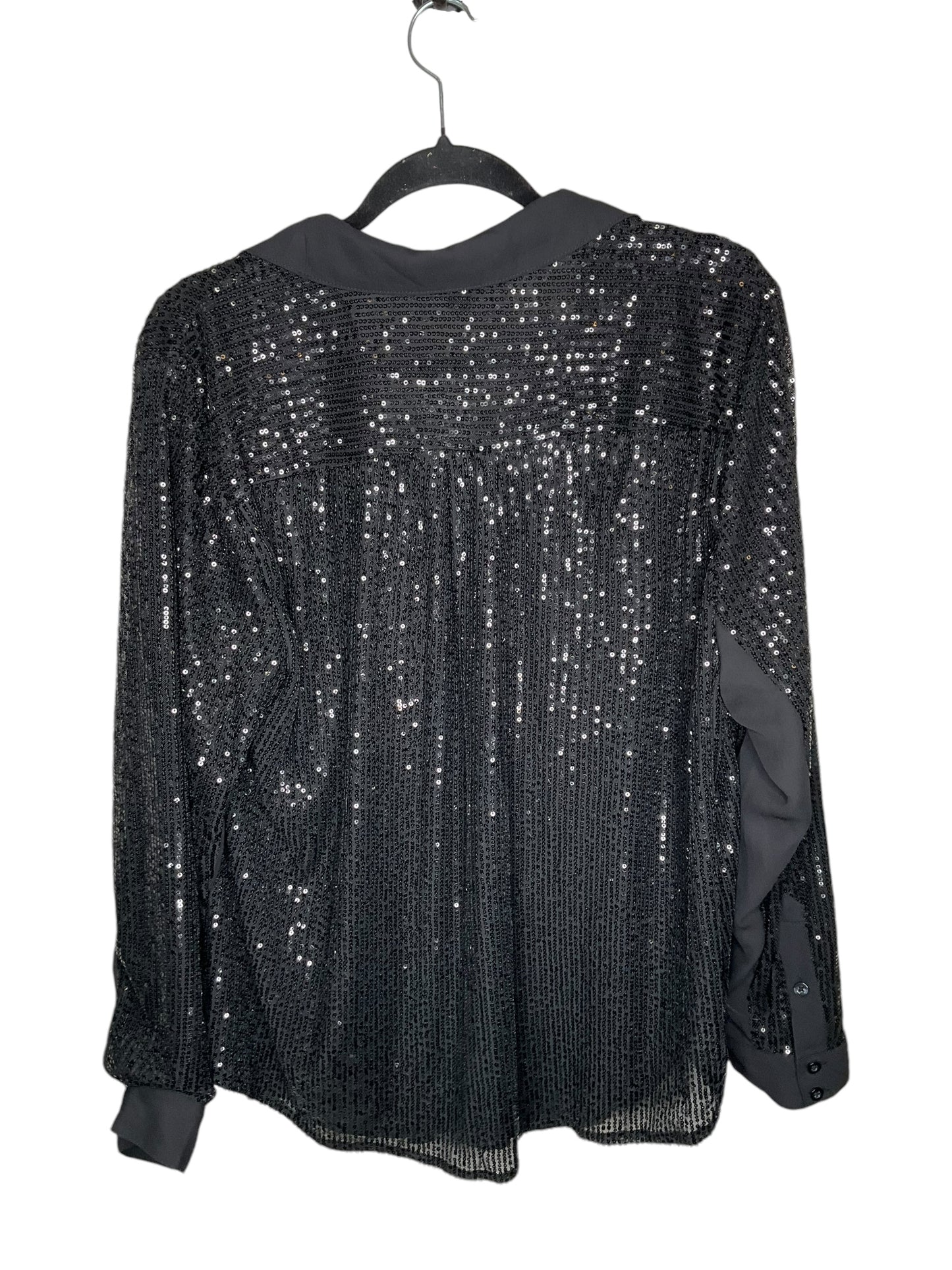 Top Long Sleeve By Torrid In Black, Size: 2x