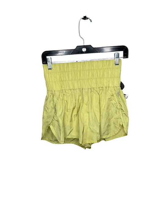 Athletic Shorts By Free People In Yellow, Size: M