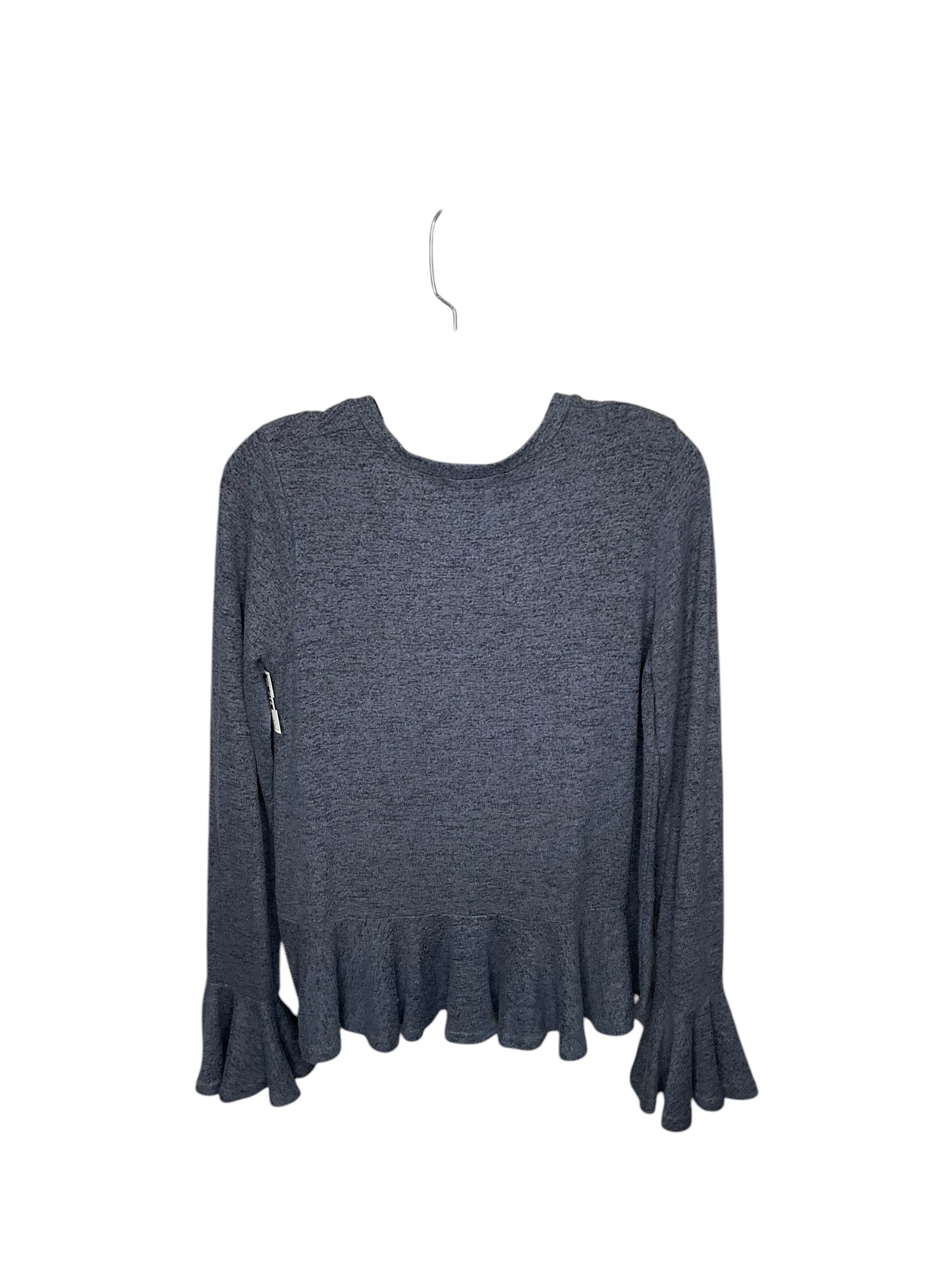 Top Long Sleeve By Altard State In Blue, Size: S