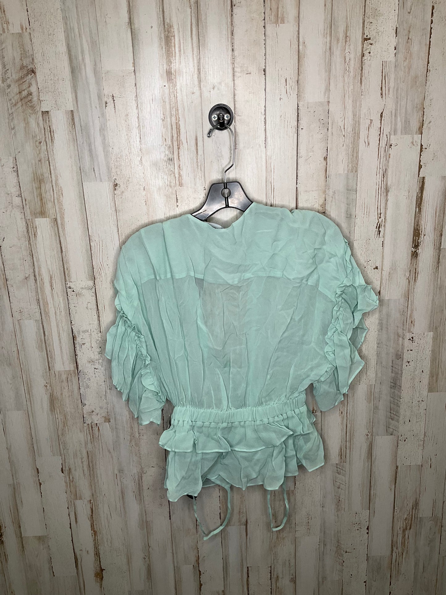 Green Top Short Sleeve Cma, Size S