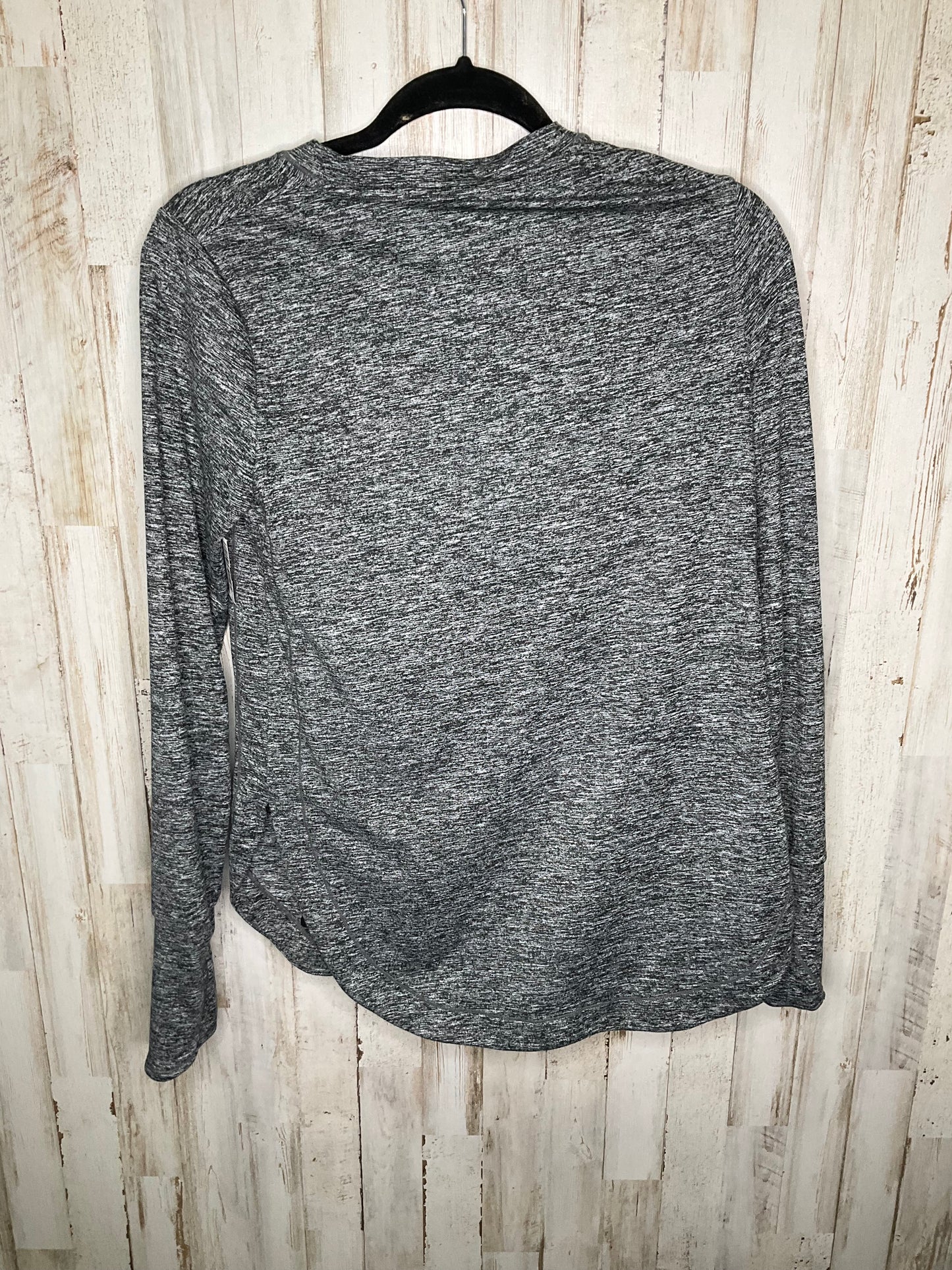 Athletic Top Long Sleeve Crewneck By Athleta In Grey, Size: Xs