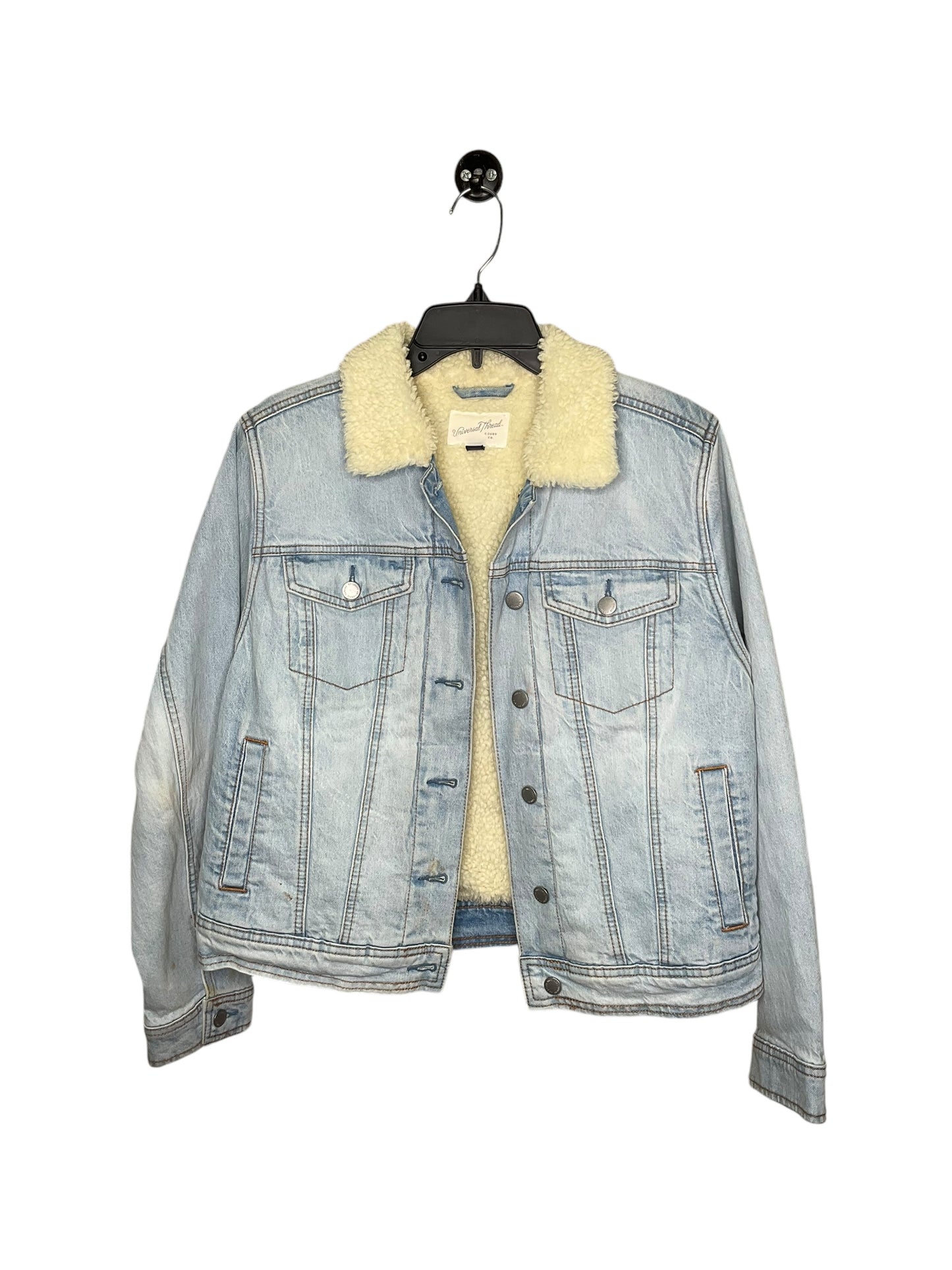 Jacket Denim By Universal Thread In Blue, Size: M