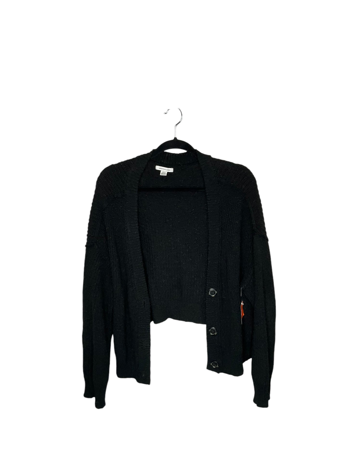 Cardigan By American Eagle In Black, Size: L