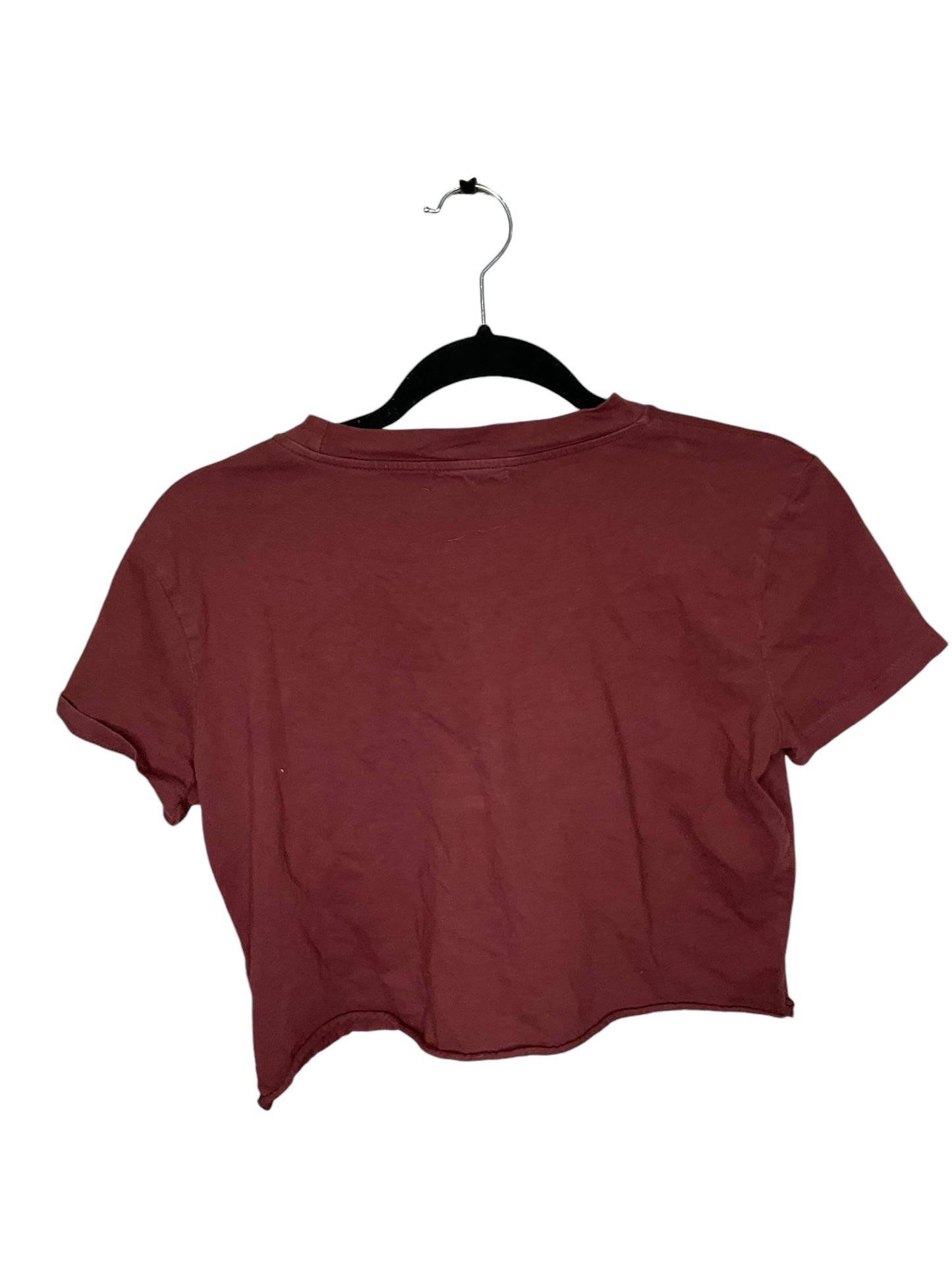 Top Short Sleeve By Altard State In Brown, Size: M