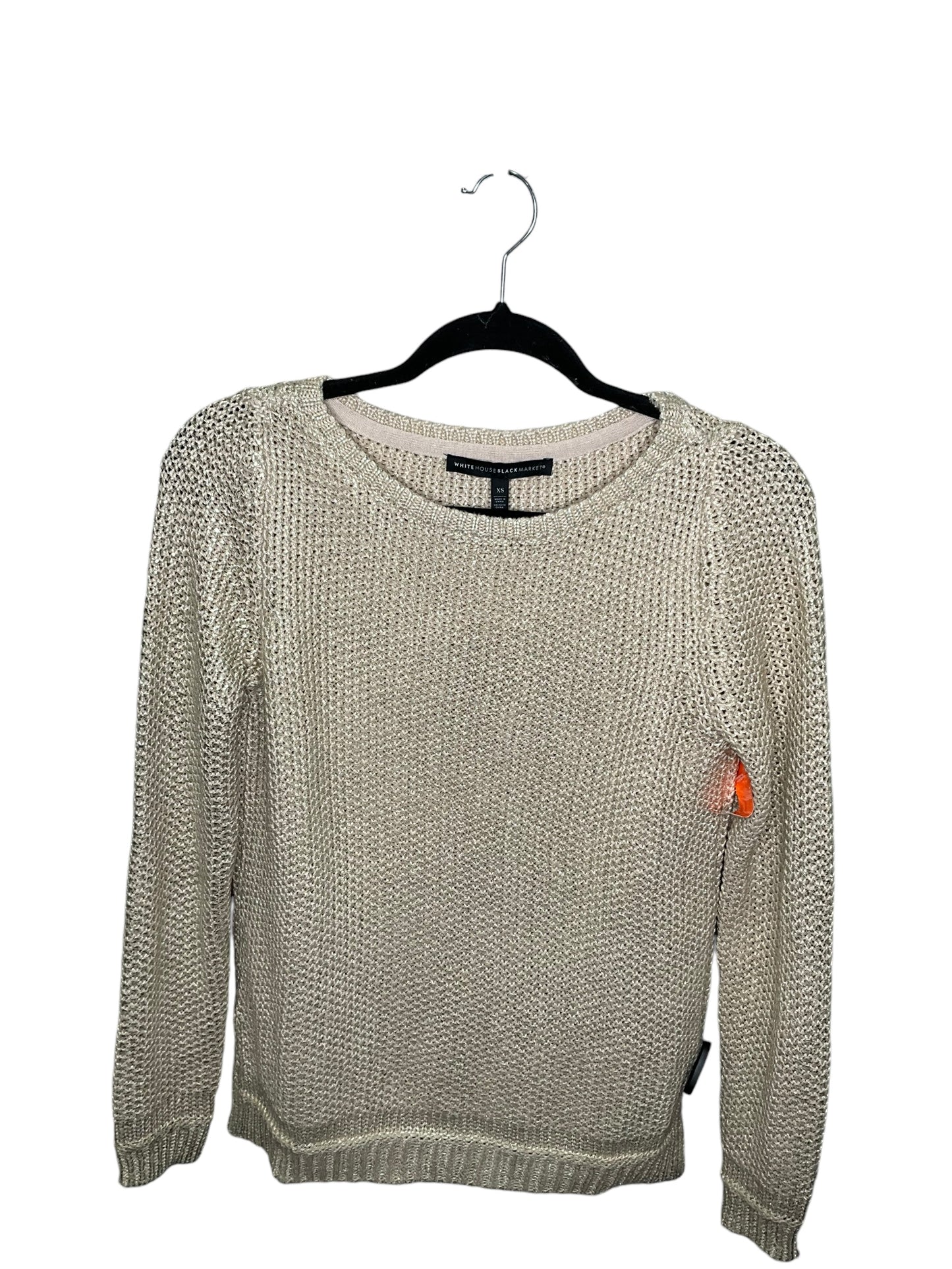 Sweater By White House Black Market In Beige, Size: Xs