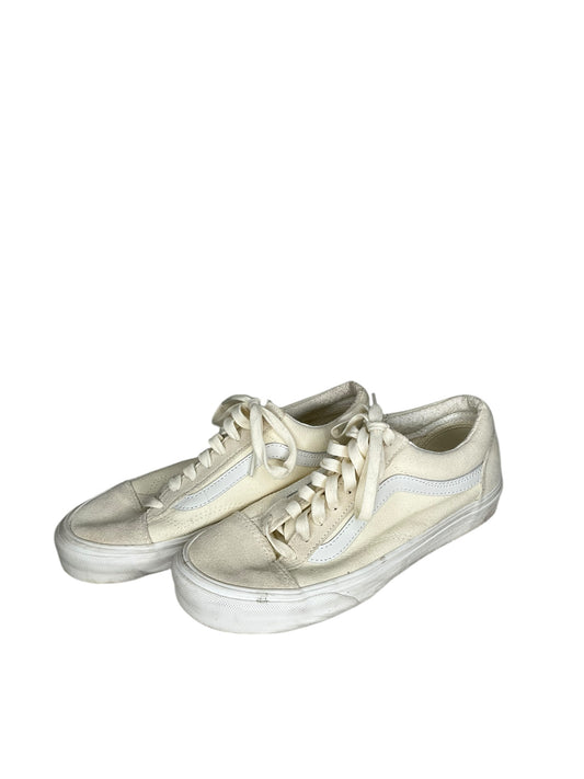 Shoes Sneakers By Vans In Beige, Size: 8.5