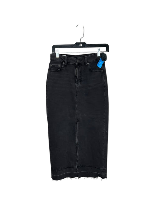 Skirt Maxi By Gap In Black, Size: 24