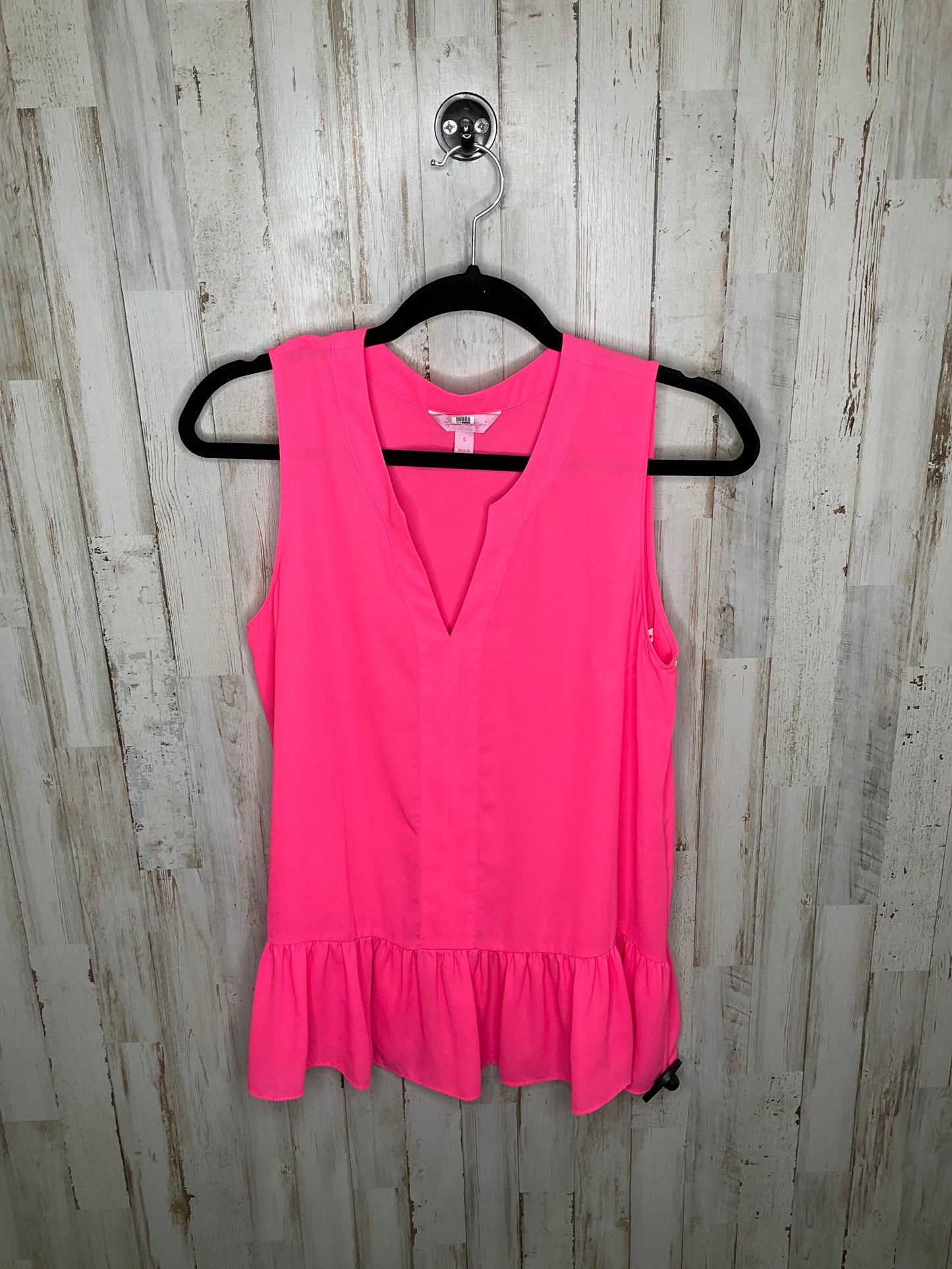 Pink Top Sleeveless Lilly Pulitzer, Size S