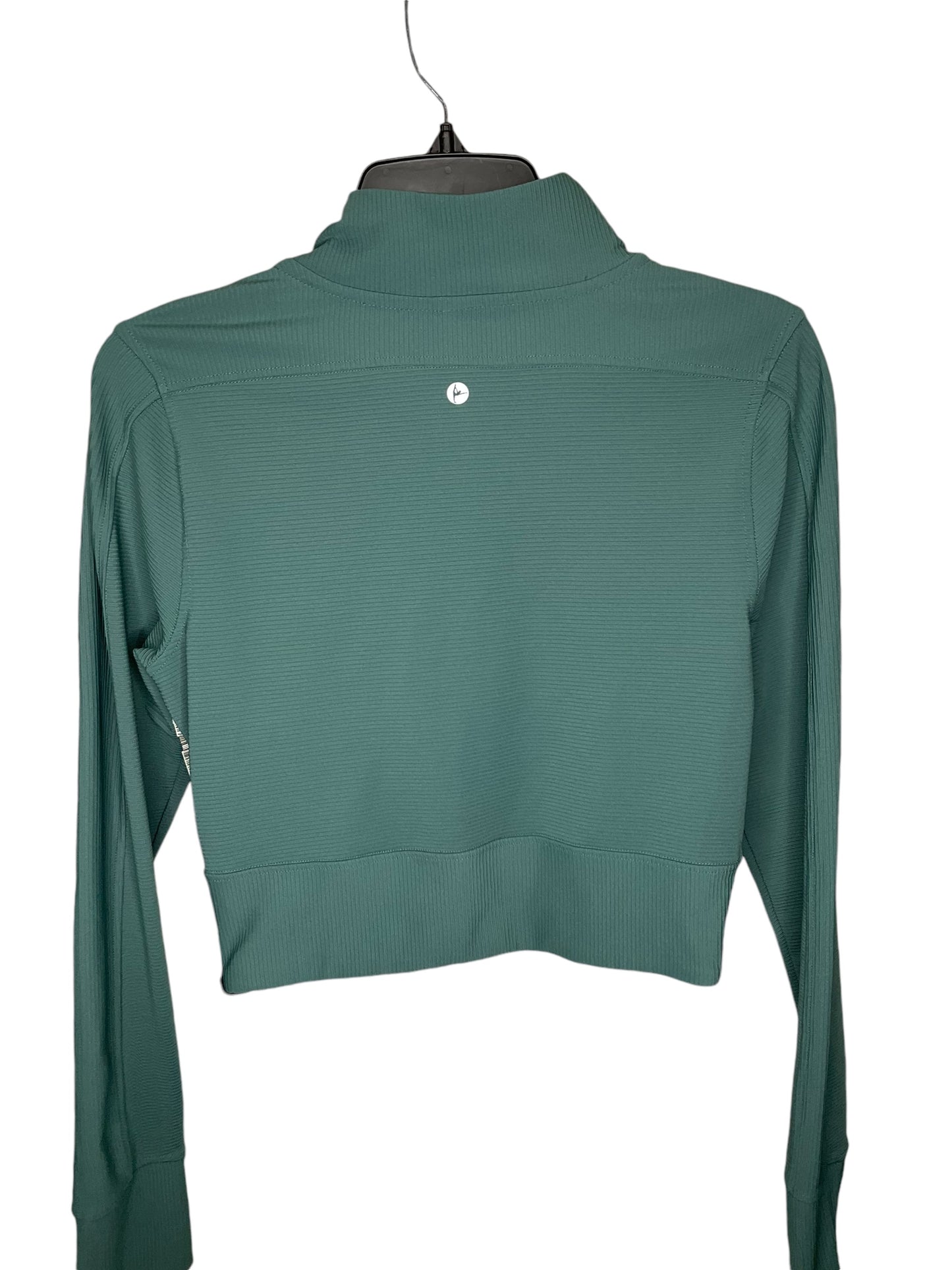 Athletic Jacket By 90 Degrees By Reflex In Green, Size: L