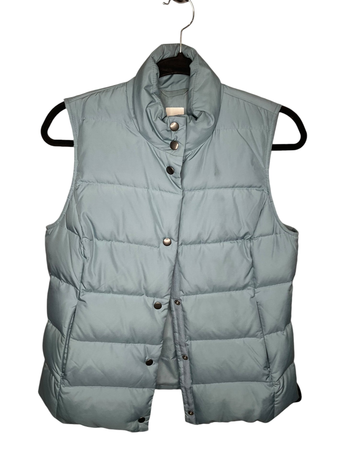 Vest Puffer & Quilted By J. Jill In Blue, Size: Xs