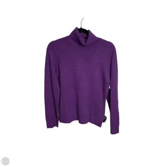Sweater By Apt 9 In Purple, Size: Xl