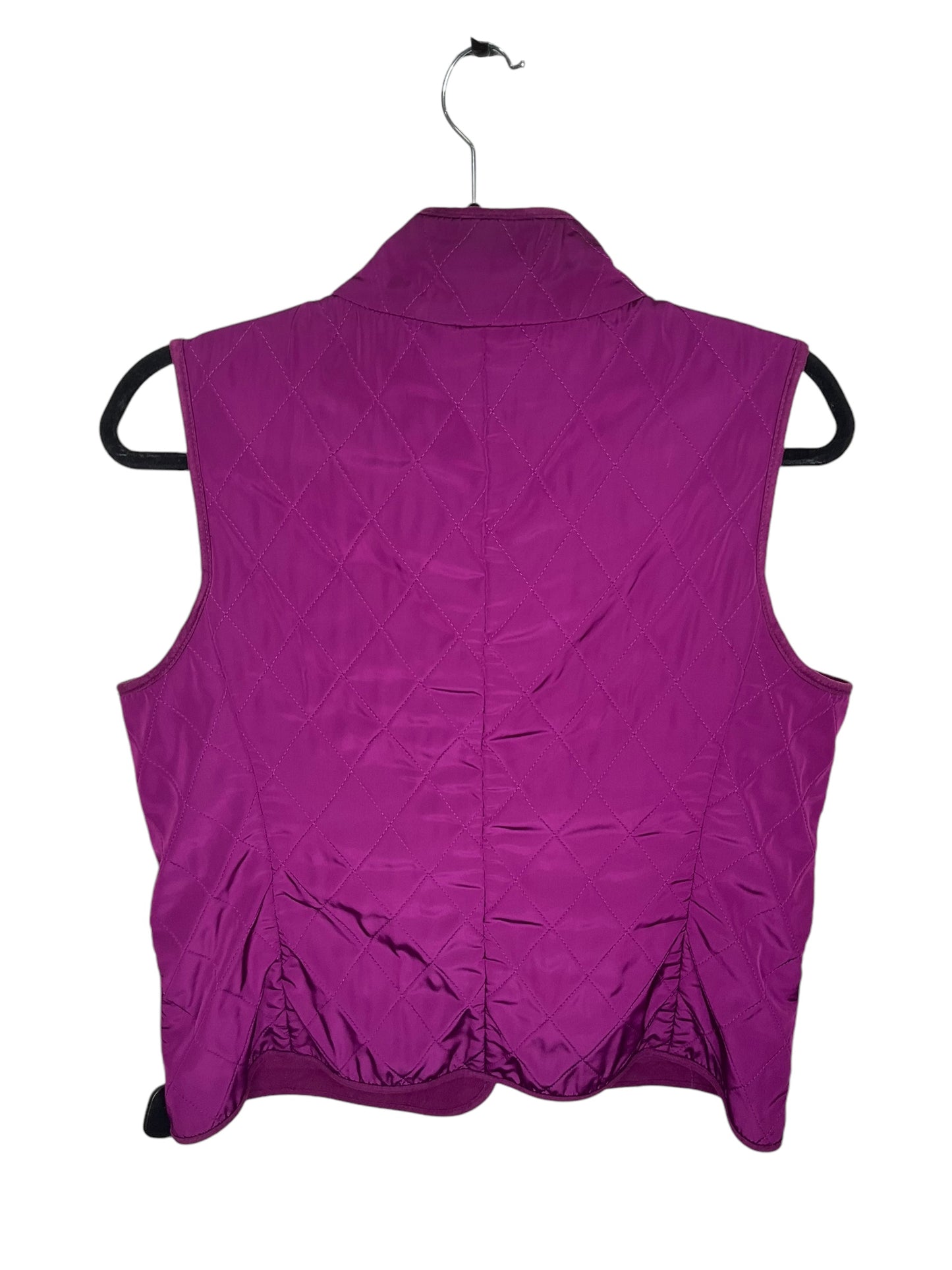 Vest Puffer & Quilted By Talbots In Purple, Size: M