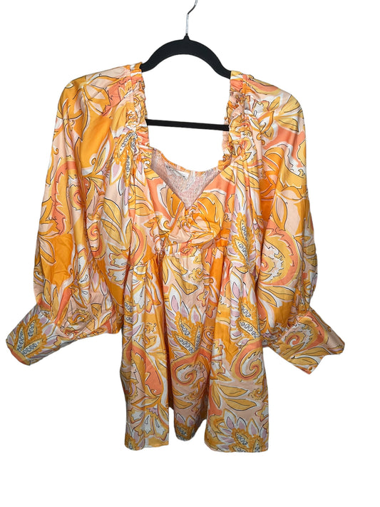 Top Long Sleeve By First Love In Multi-colored, Size: 3x