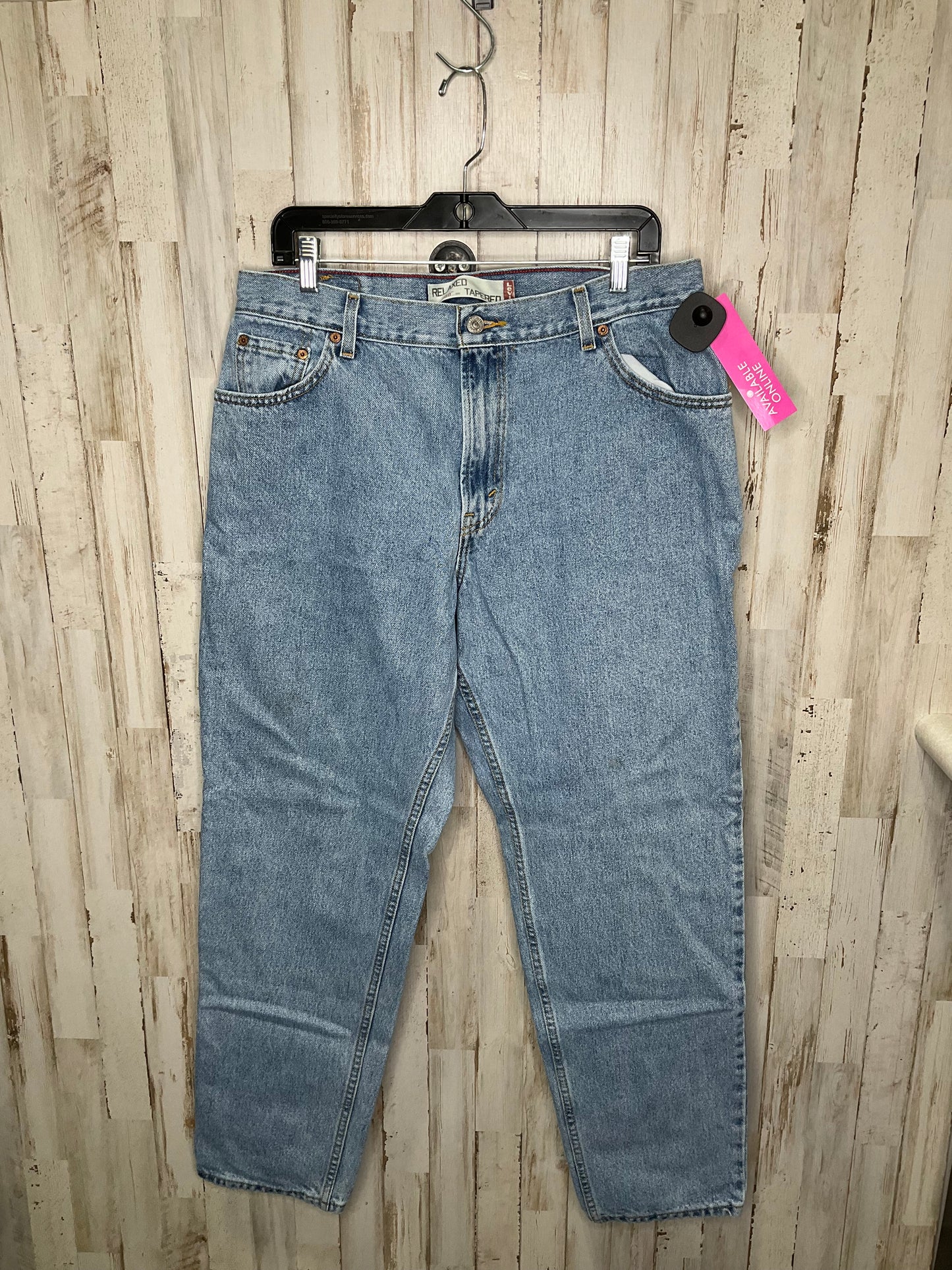 Jeans Straight By Levis In Blue, Size: 16