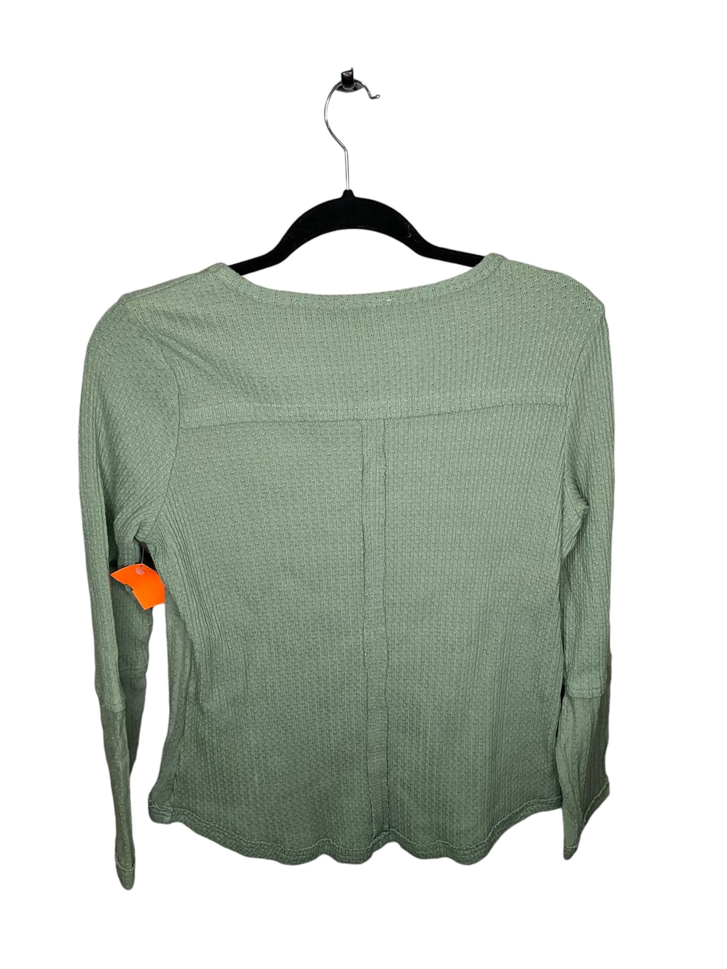 Top Long Sleeve By Easel In Green, Size: L