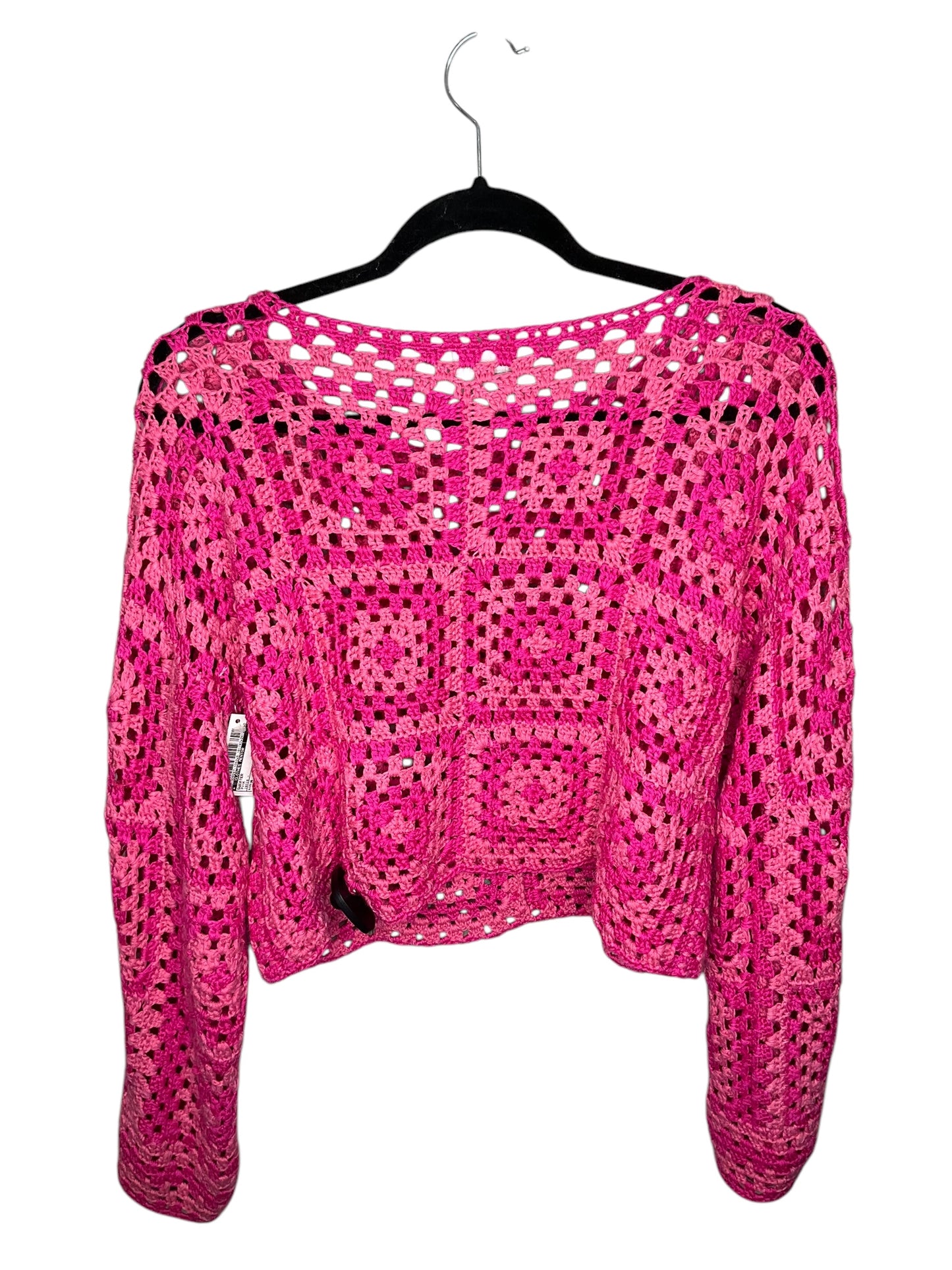 Sweater By Clothes Mentor In Pink, Size: M