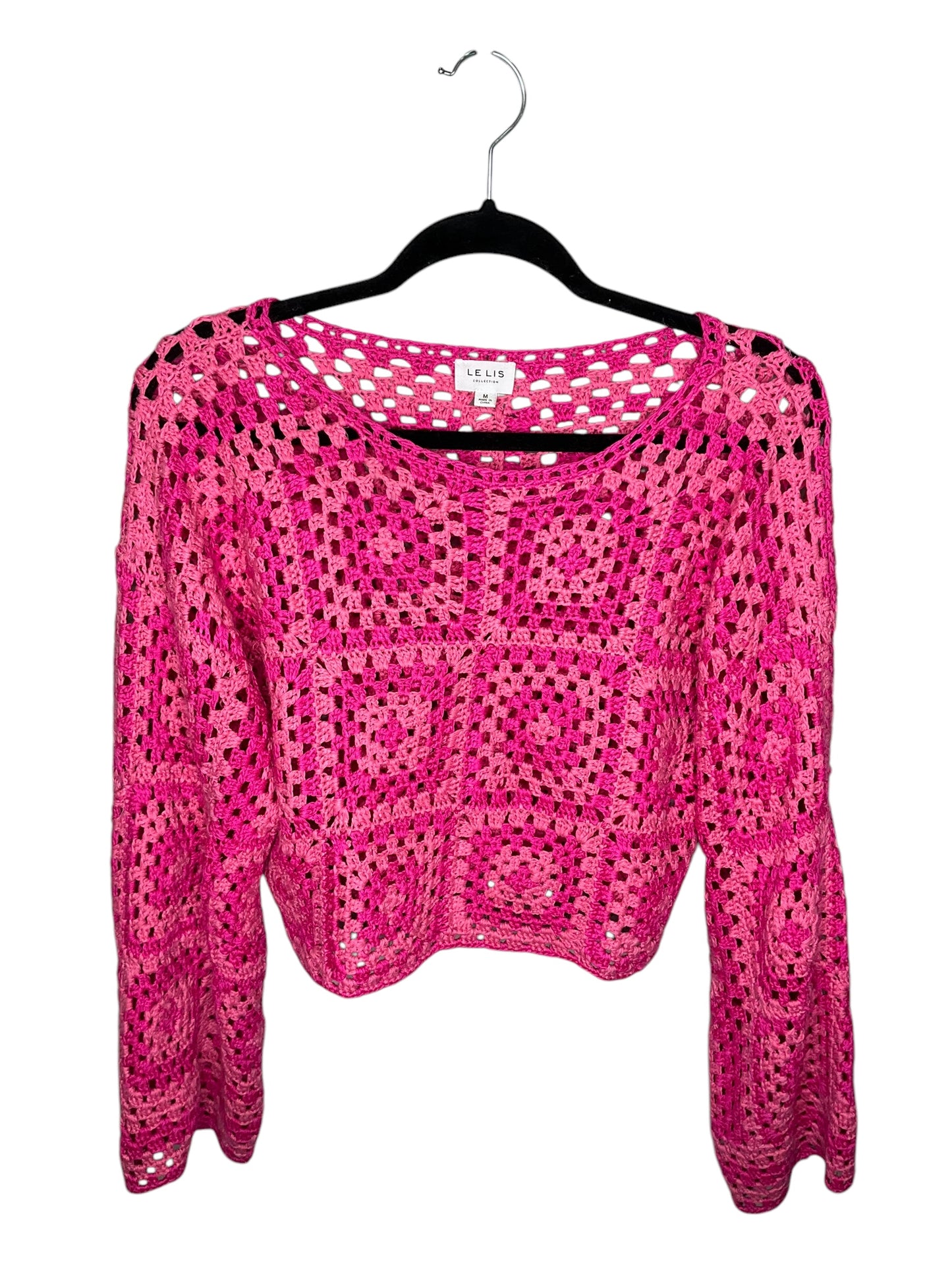 Sweater By Clothes Mentor In Pink, Size: M