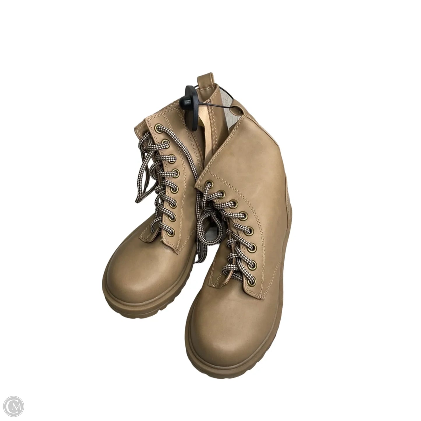 Boots Combat By Soda In Tan, Size: 7.5