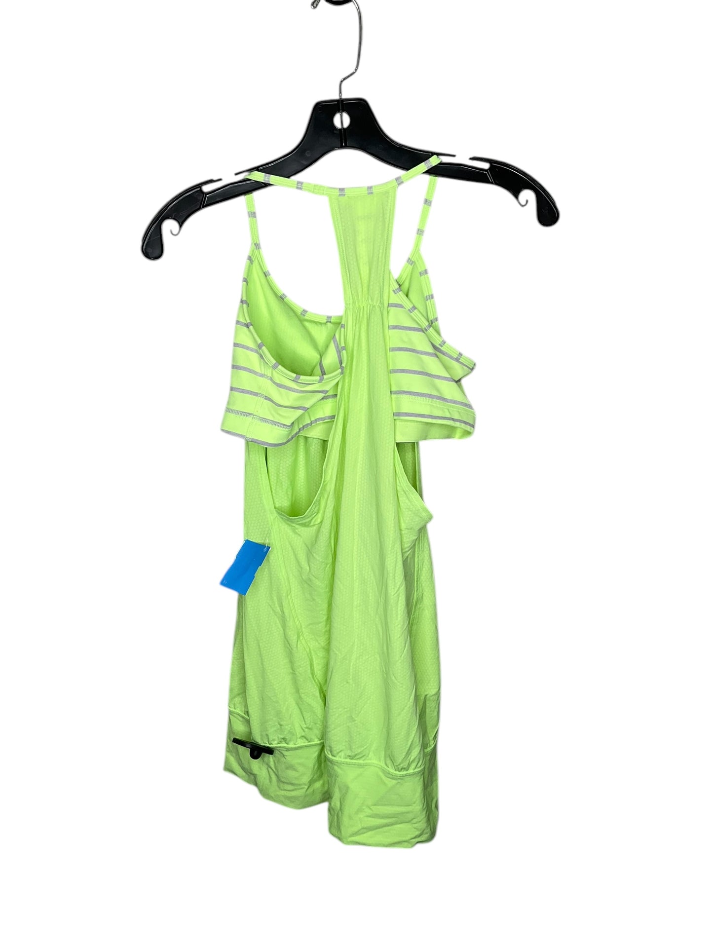 Athletic Tank Top By Lululemon In Green, Size: L