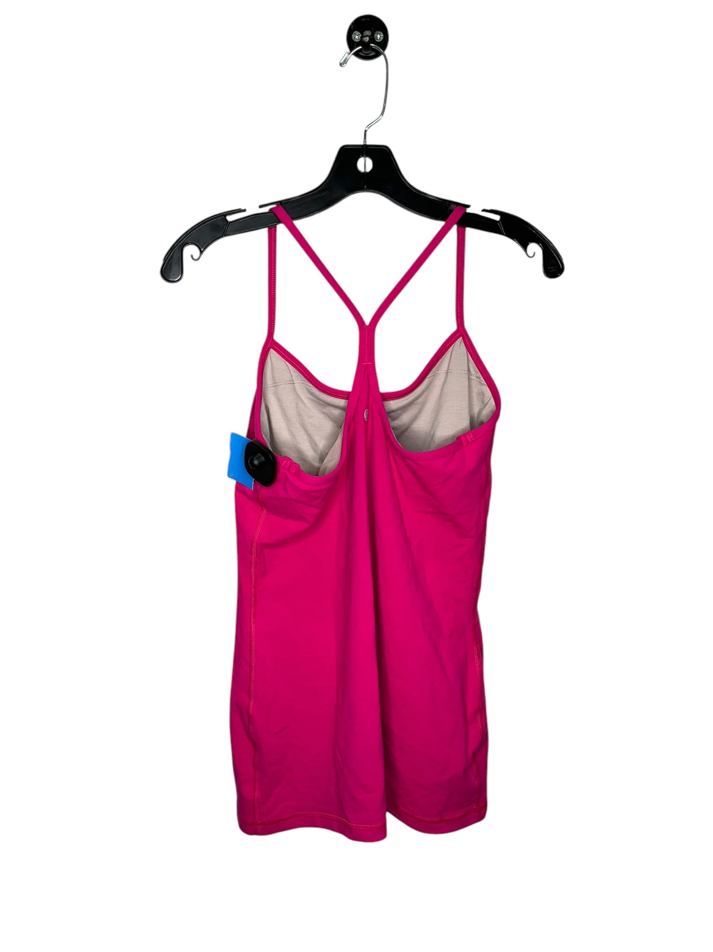 Athletic Tank Top By Lululemon In Pink, Size: 10