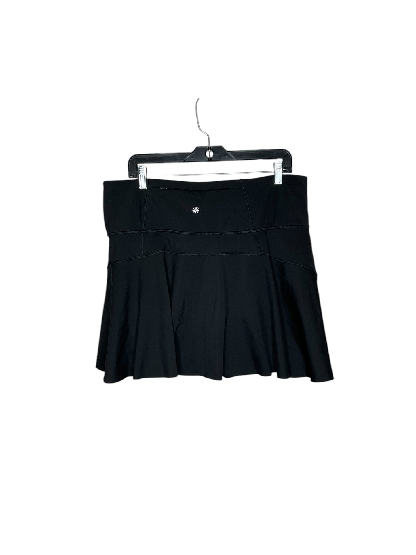 Athletic Skirt By Athleta In Black, Size: 1x