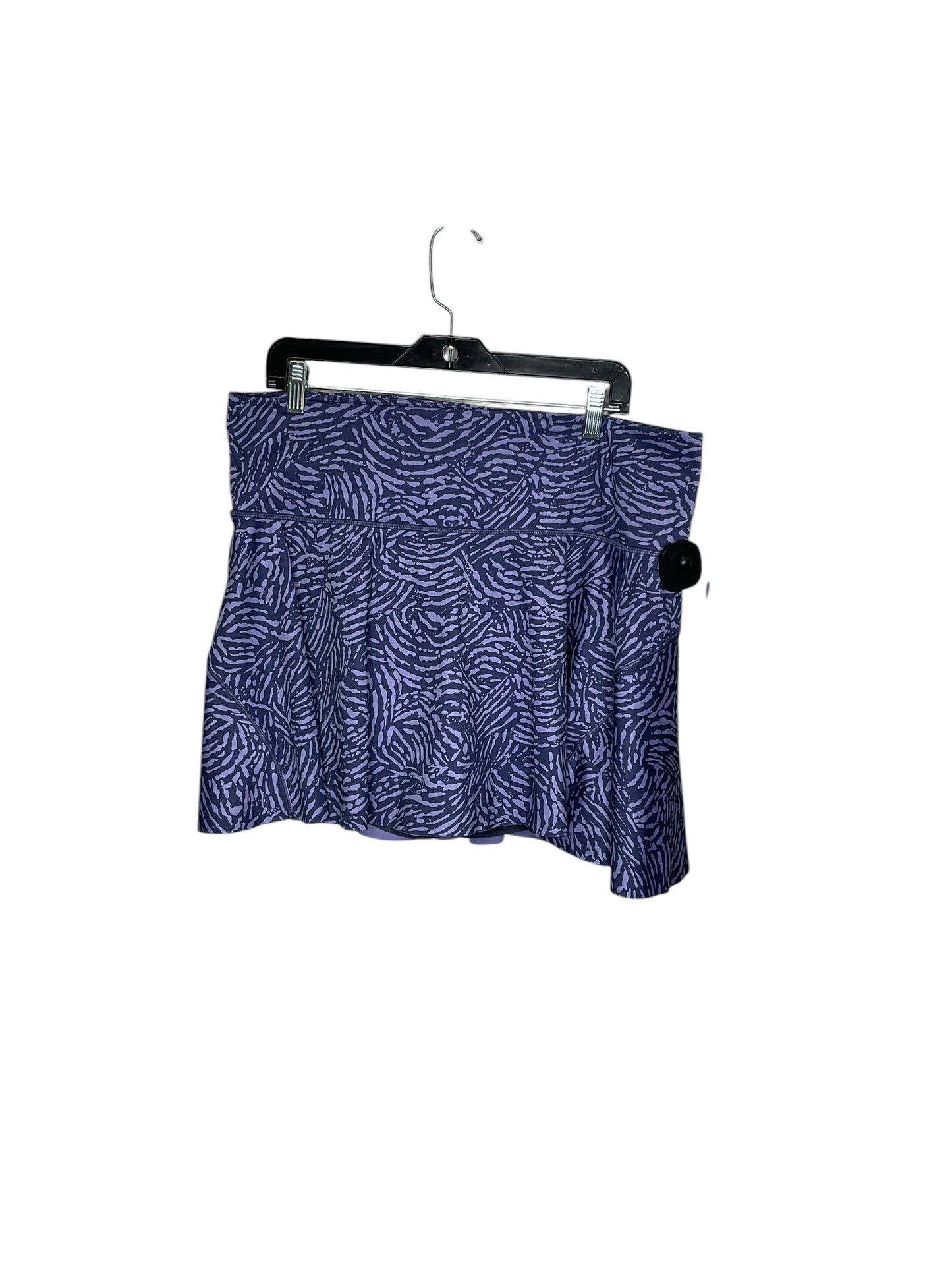 Athletic Skirt By Athleta In Purple, Size: 1x