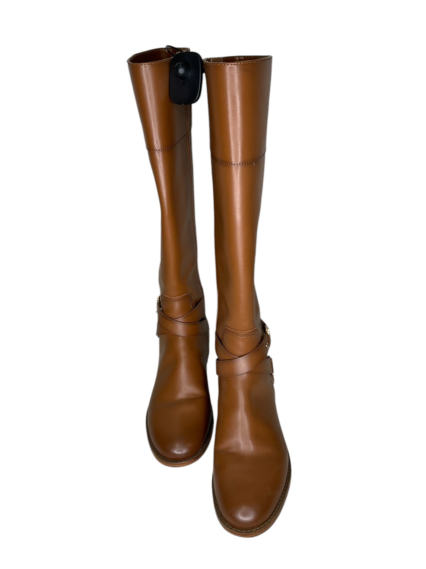 Boots Knee Flats By Michael Kors In Brown, Size: 6.5