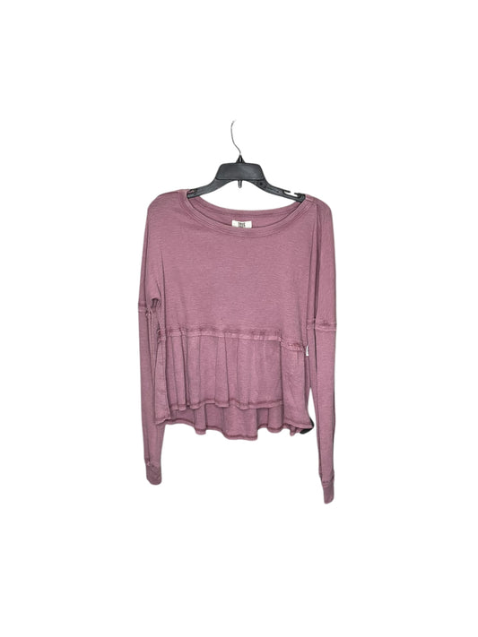 Top Long Sleeve By True Craft In Purple, Size: L