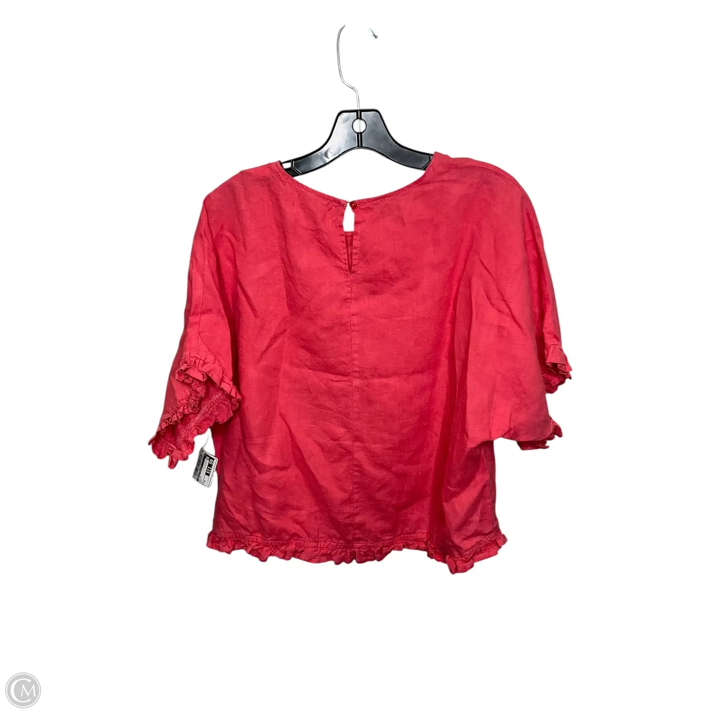 Top Short Sleeve By Cynthia Rowley In Pink, Size: M