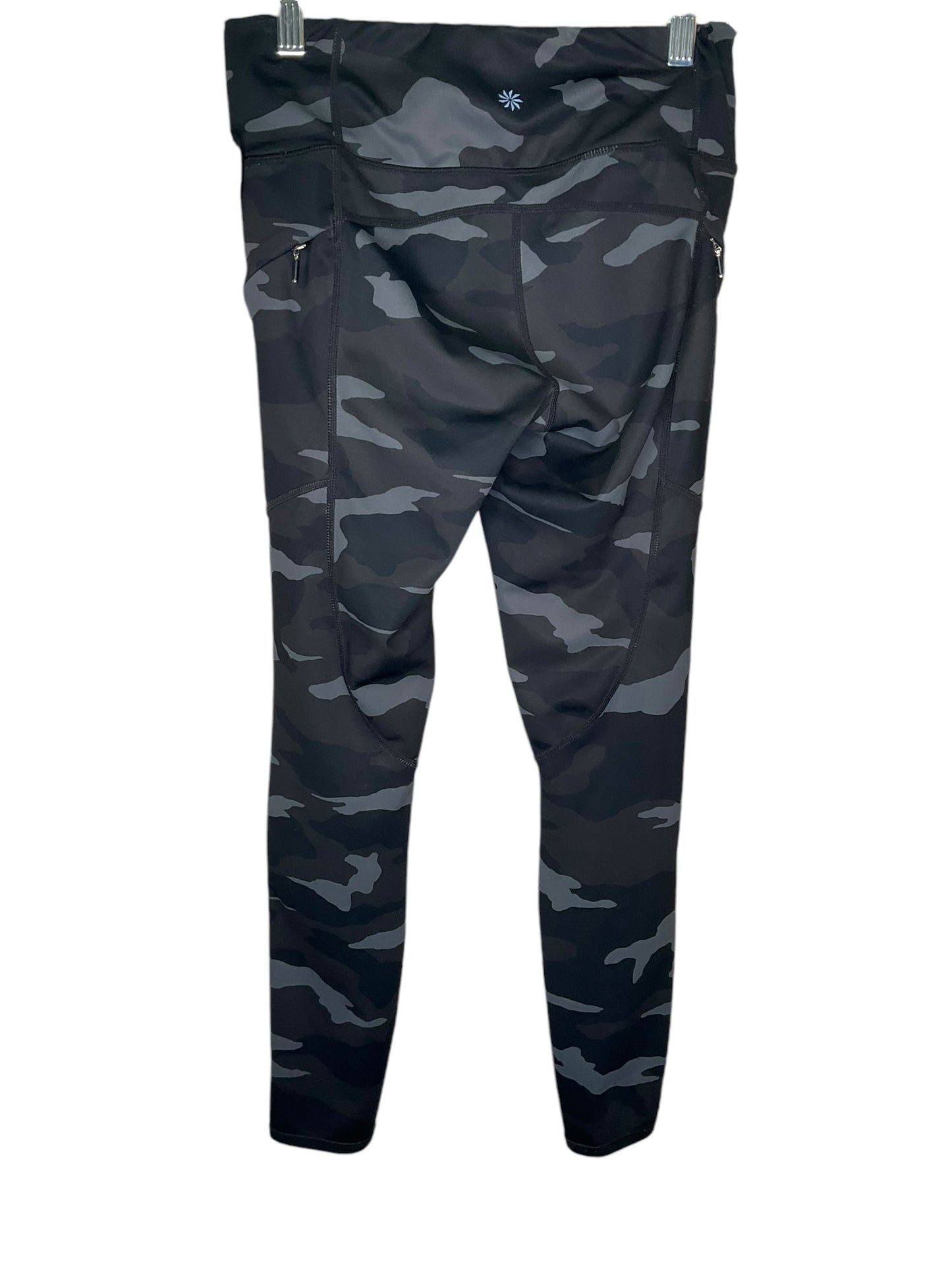 Athletic Leggings By Athleta In Camouflage Print, Size: Xs