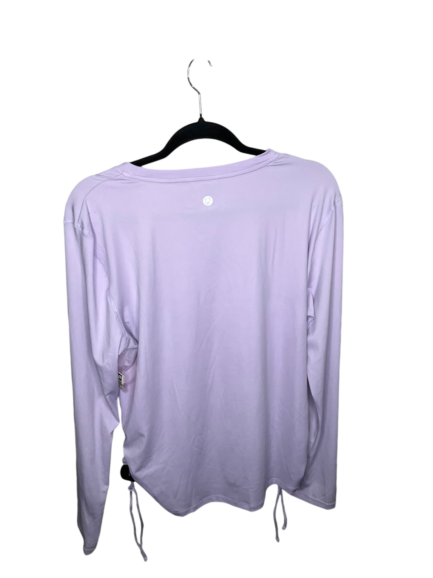 Top Long Sleeve By Avalanche In Purple, Size: Xl