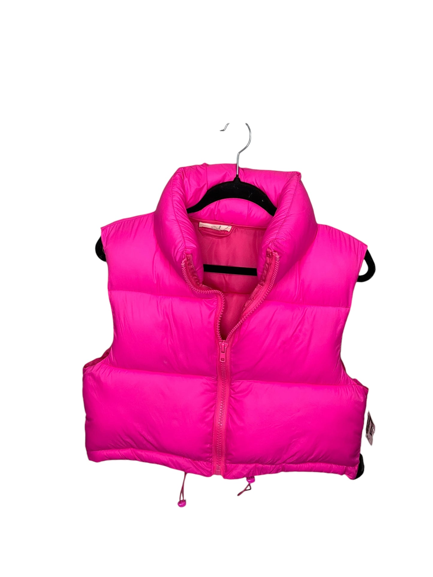 Vest Puffer & Quilted By Easel In Pink, Size: S