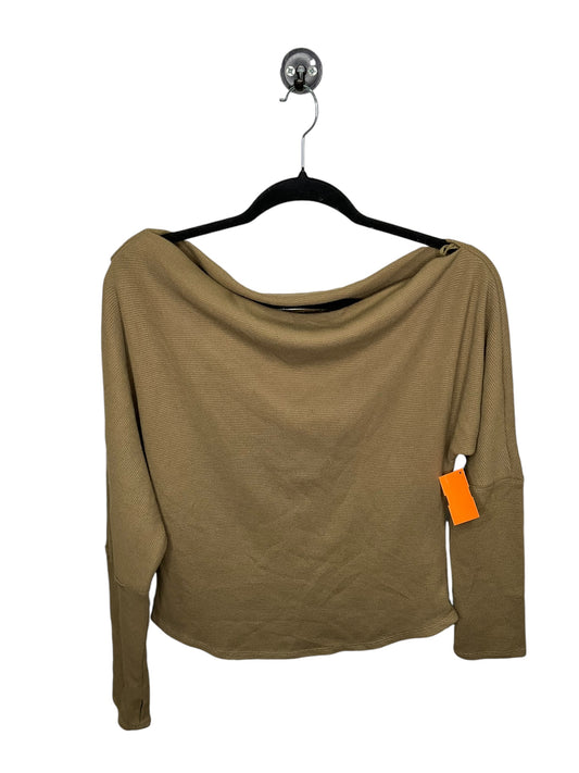 Top Long Sleeve By We The Free In Green, Size: L