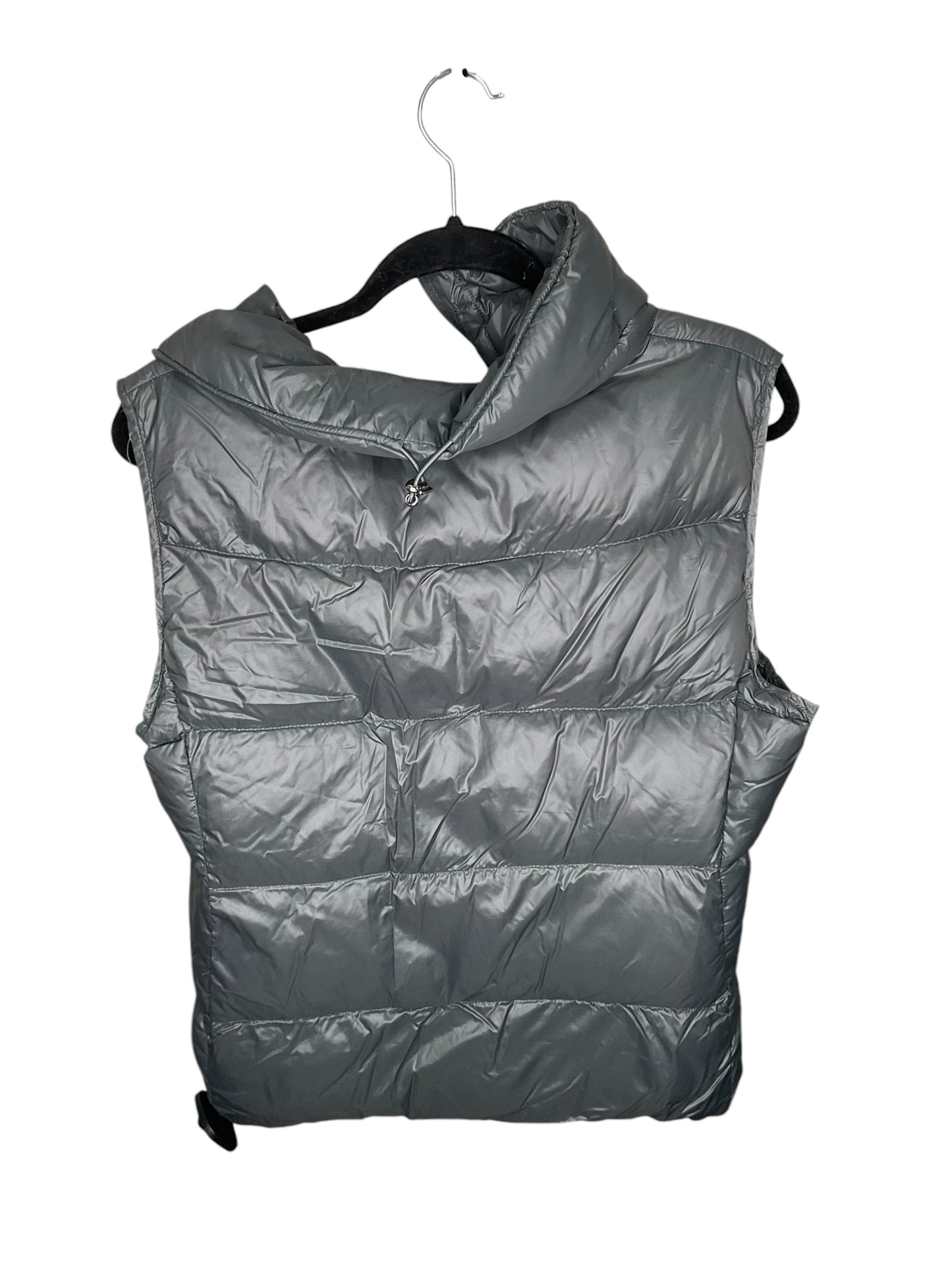 Vest Puffer & Quilted By Lauren By Ralph Lauren In Grey, Size: L