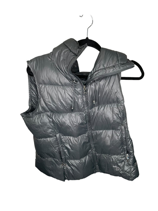 Vest Puffer & Quilted By Lauren By Ralph Lauren In Grey, Size: L