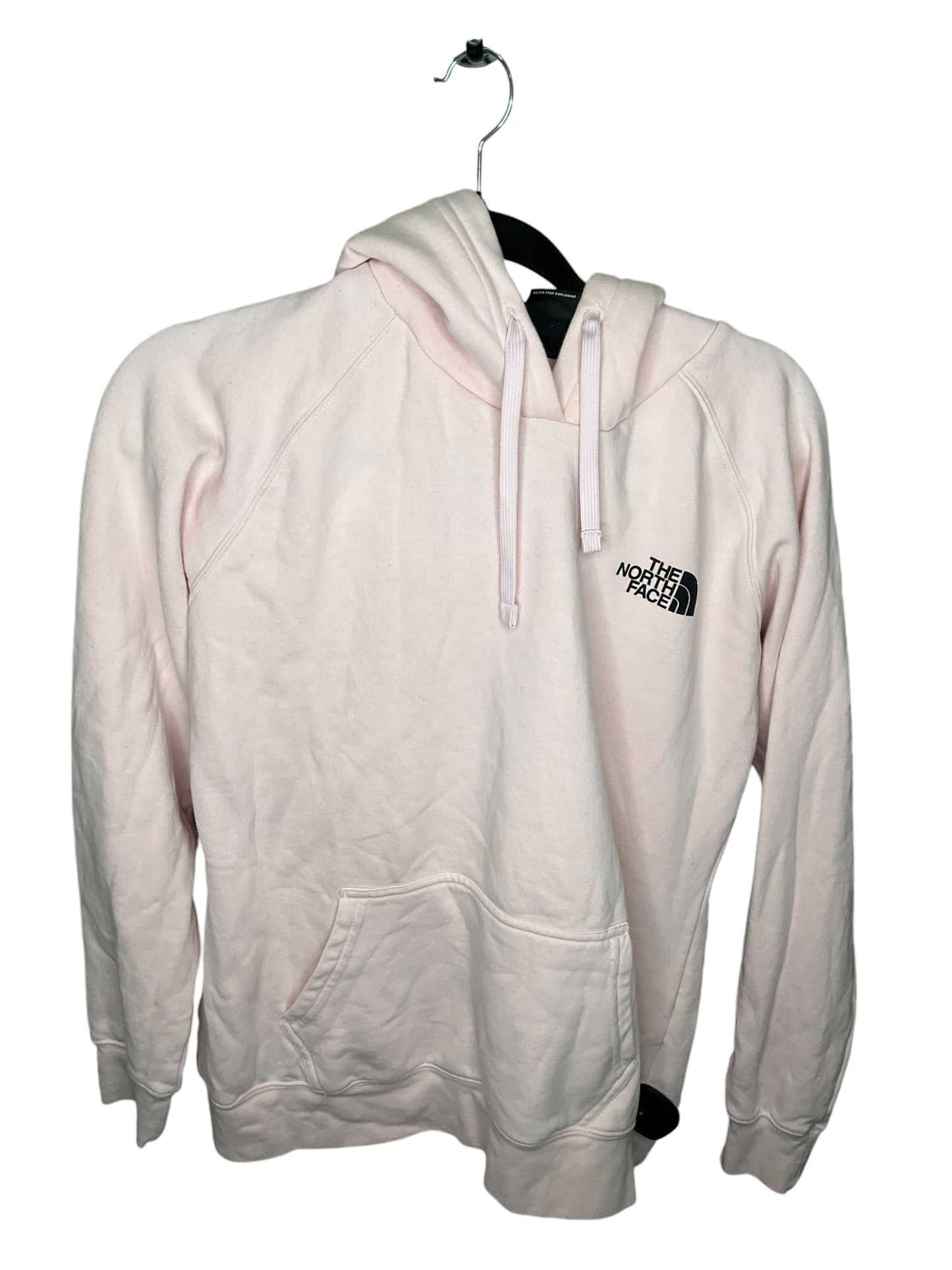 Athletic Sweatshirt Hoodie By The North Face In Pink, Size: M