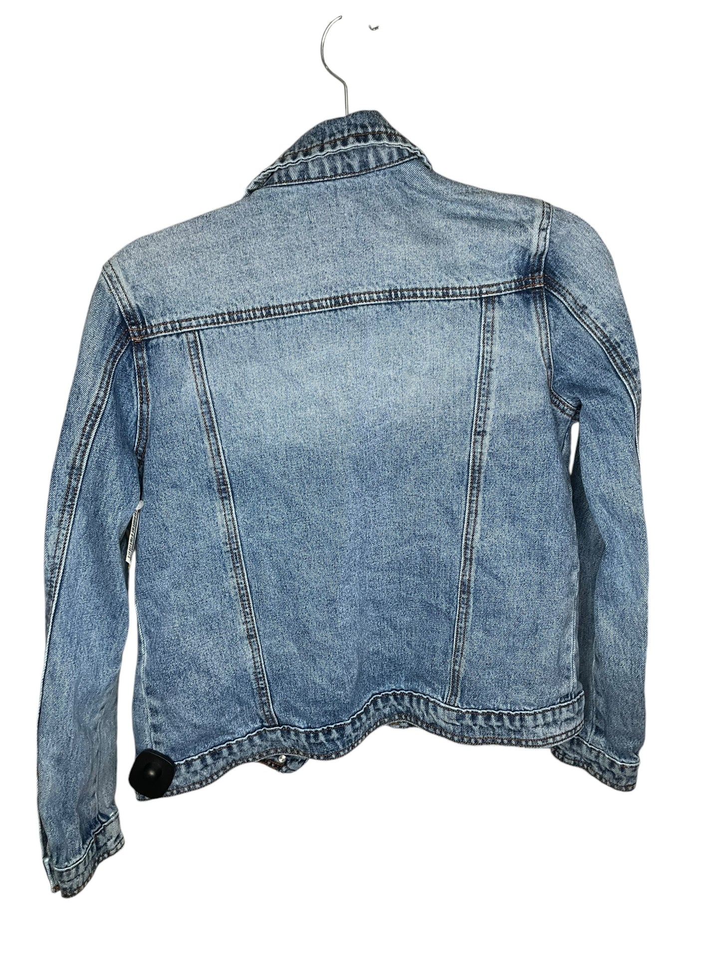 Jacket Denim By Tobi In Blue Denim, Size: Xs