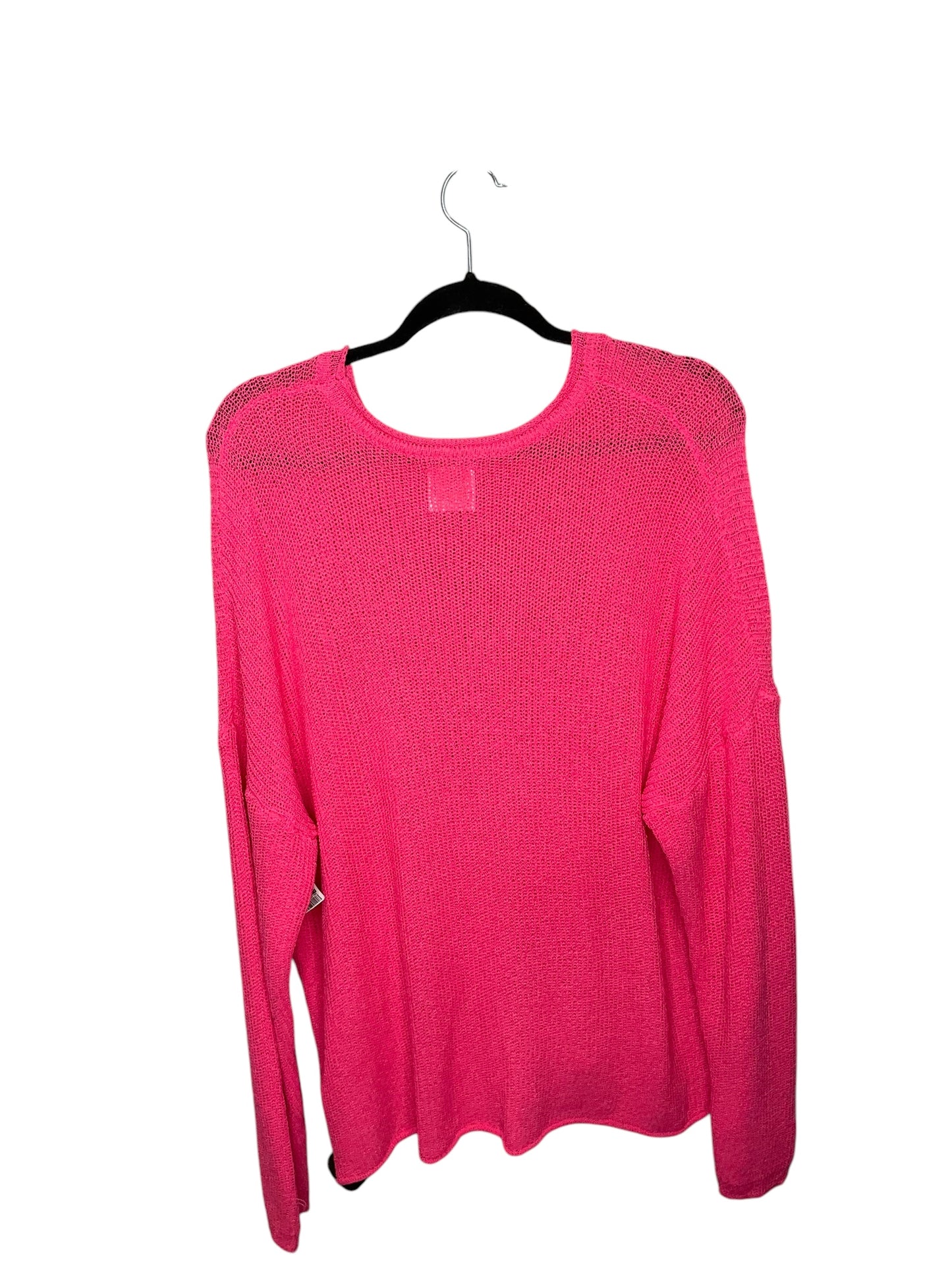 Sweater By Clothes Mentor In Pink, Size: 2x