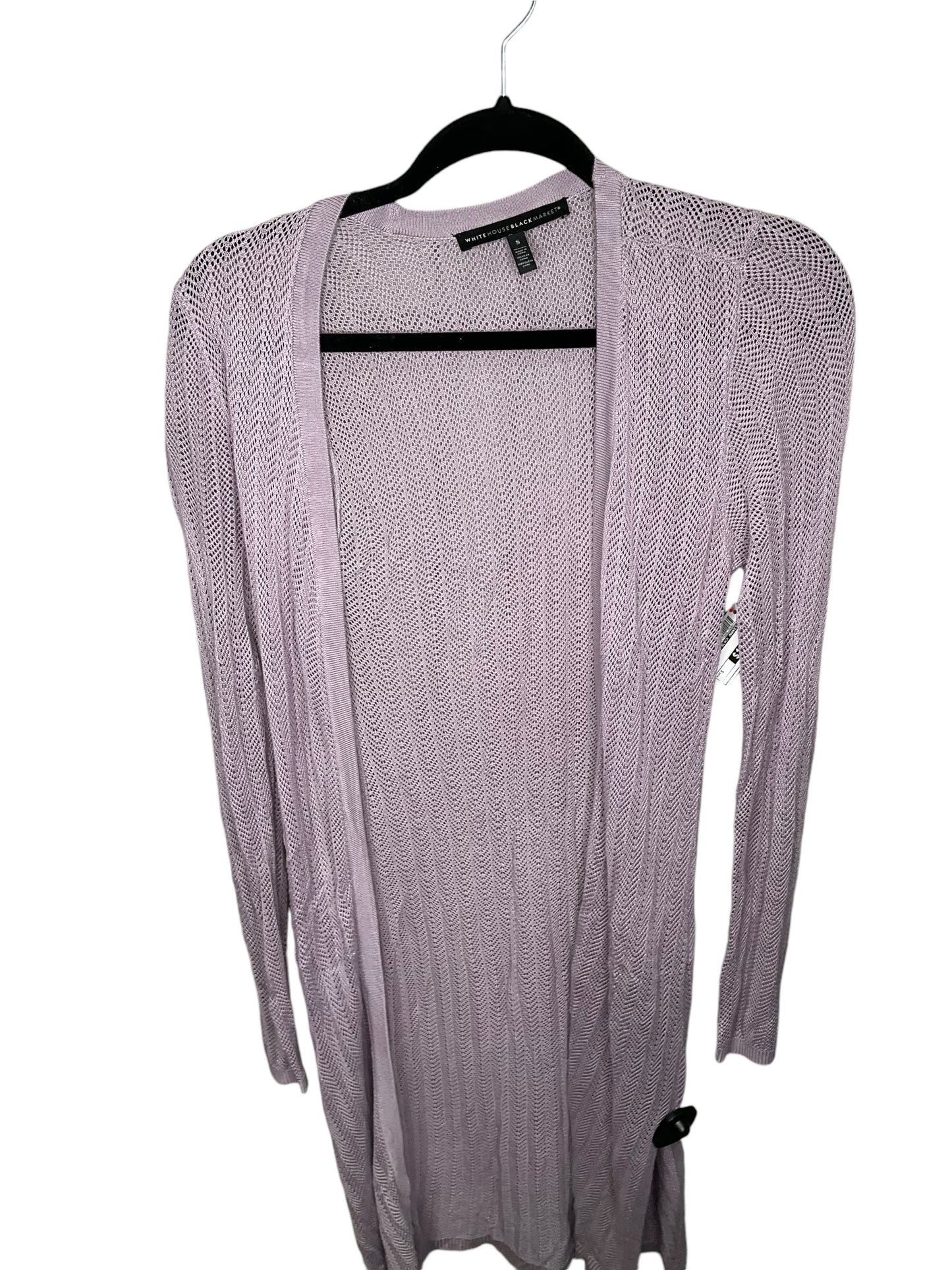 Cardigan By White House Black Market In Purple, Size: S