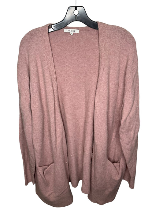 Cardigan By Madewell In Pink, Size: Xl