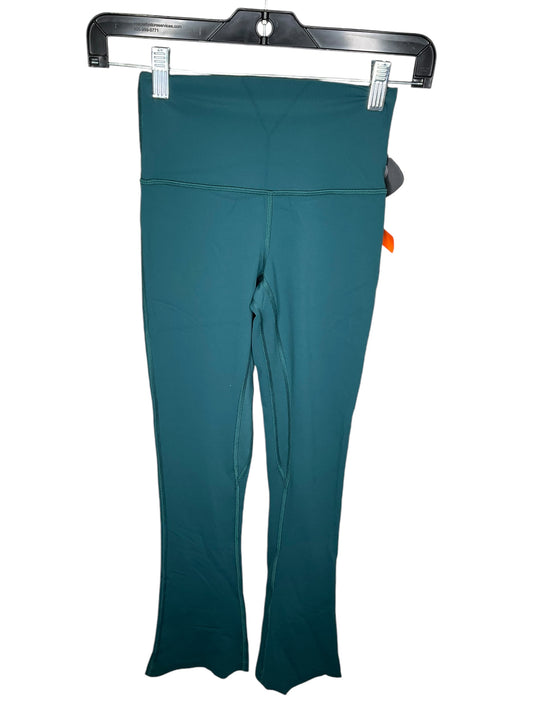 Athletic Leggings By Lululemon In Teal, Size: 2