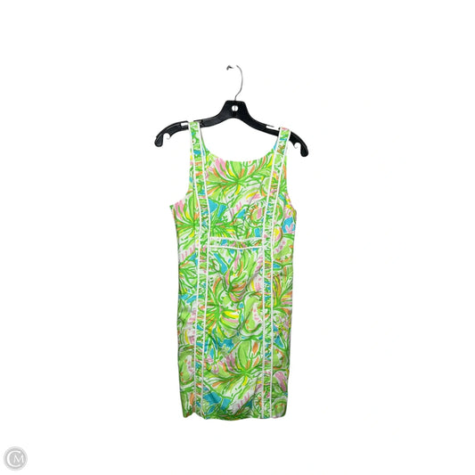 Dress Designer By Lilly Pulitzer In Green, Size: 4