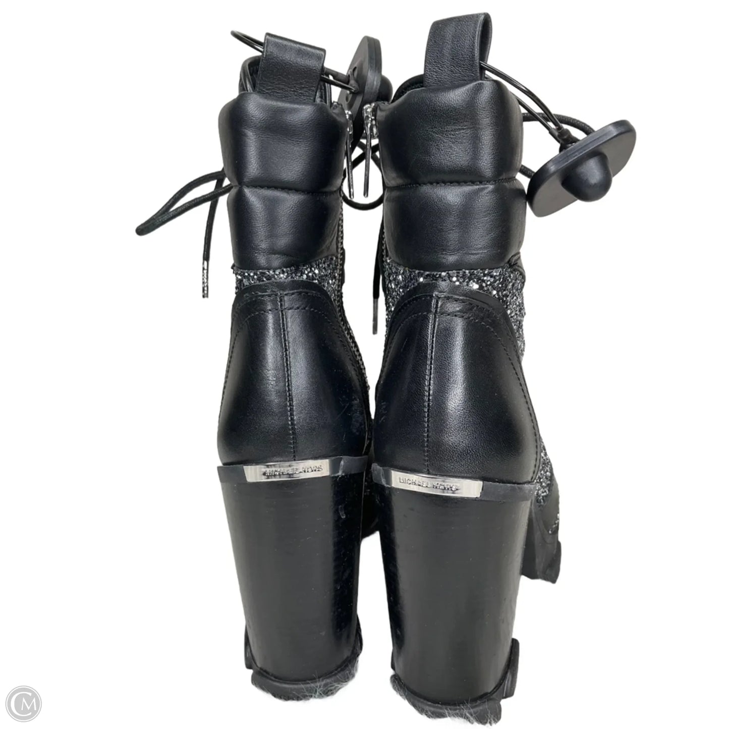 Boots Combat By Michael Kors In Black, Size: 7.5