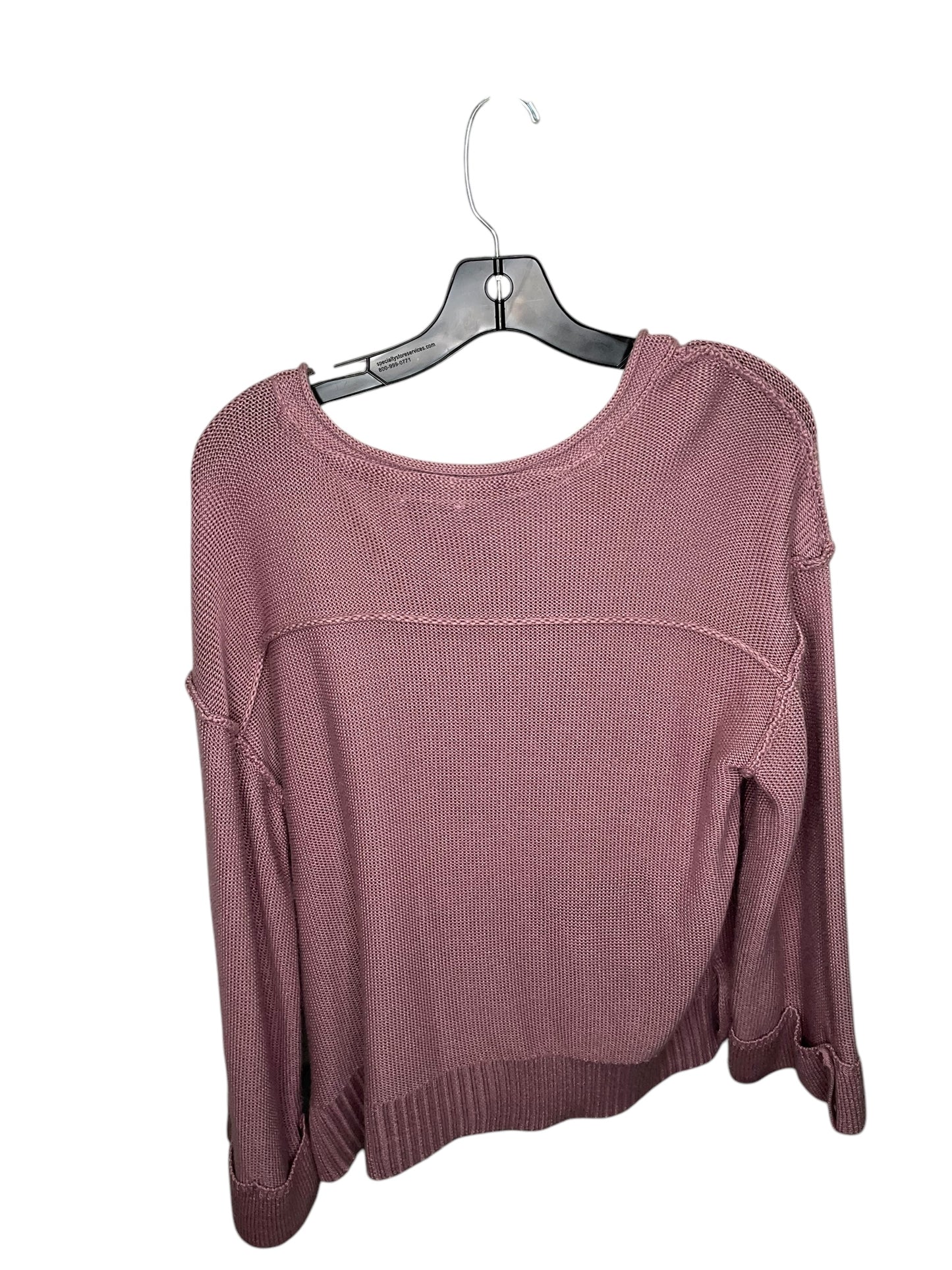 Sweater By Wonderly In Purple, Size: S