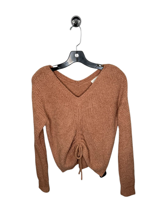 Sweater By Jessica Simpson In Brown, Size: M