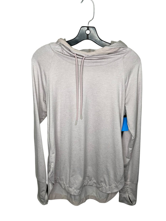 Sweatshirt Hoodie By Athleta In Pink, Size: M