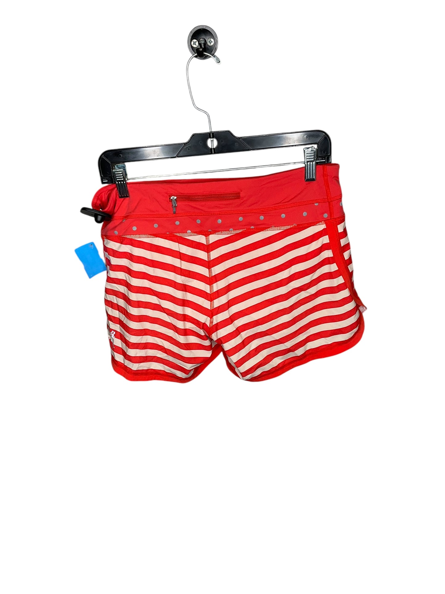 Athletic Shorts By Lululemon In Red, Size: 8