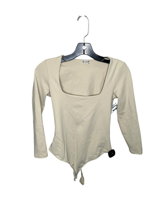 Bodysuit By Free People In Tan, Size: Xs