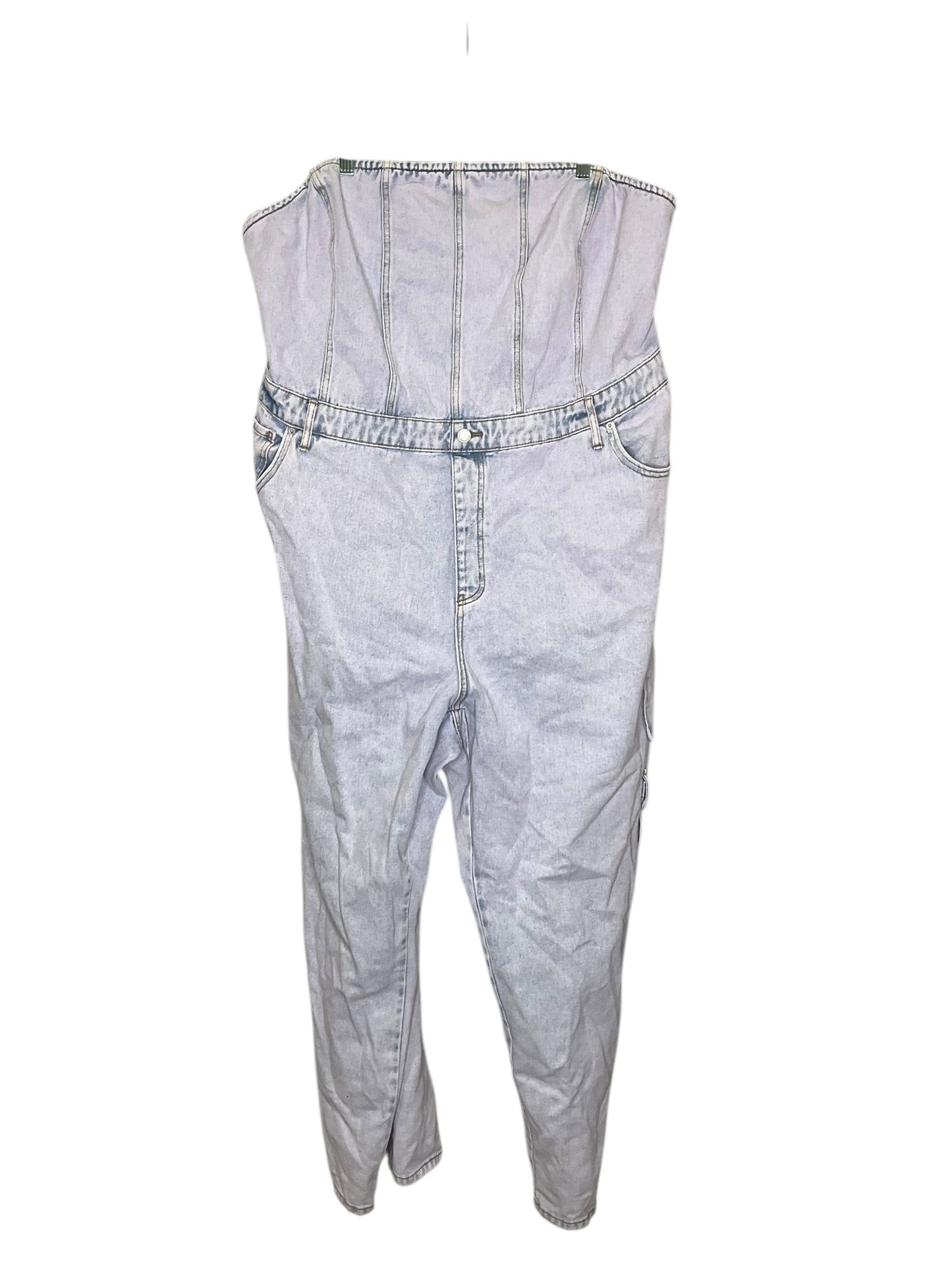 Jumpsuit By Wild Fable In Blue, Size: 3x