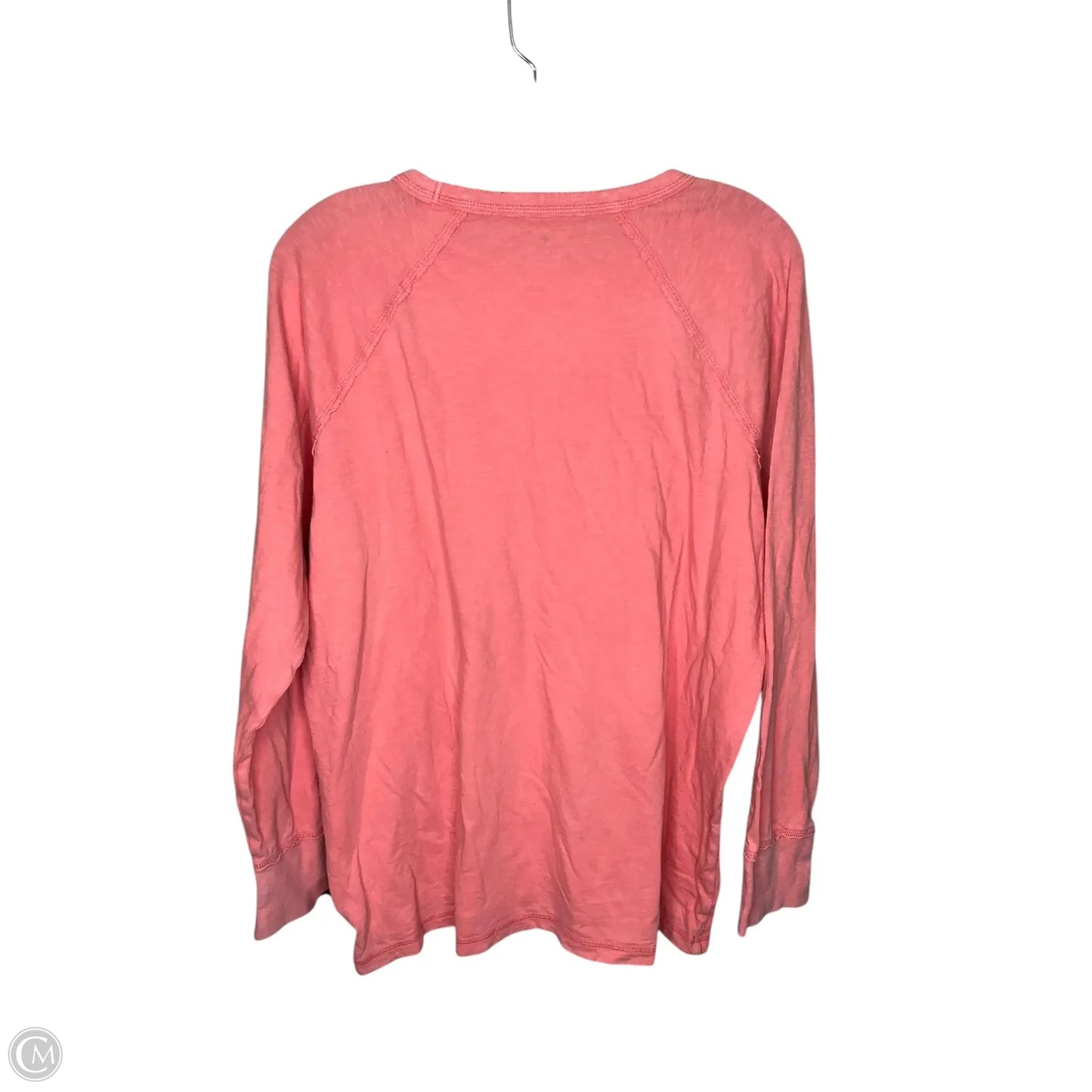 Top Long Sleeve By Aerie In Coral, Size: S